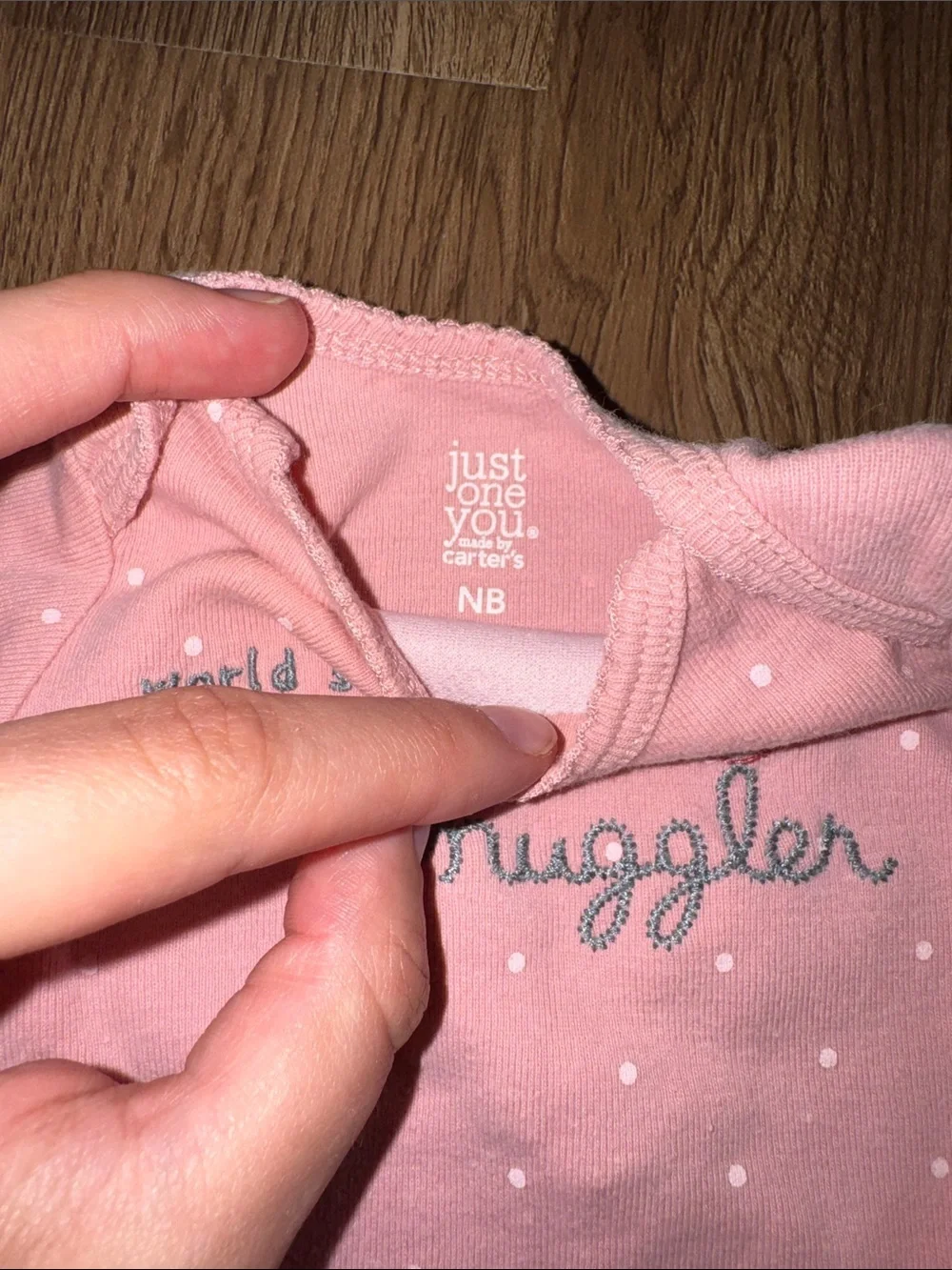 Carters soft pink